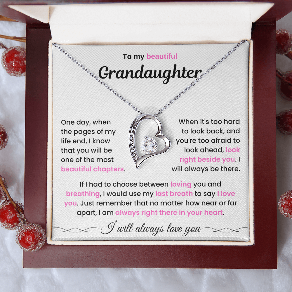 To My Granddaughter Gift Set Flo001