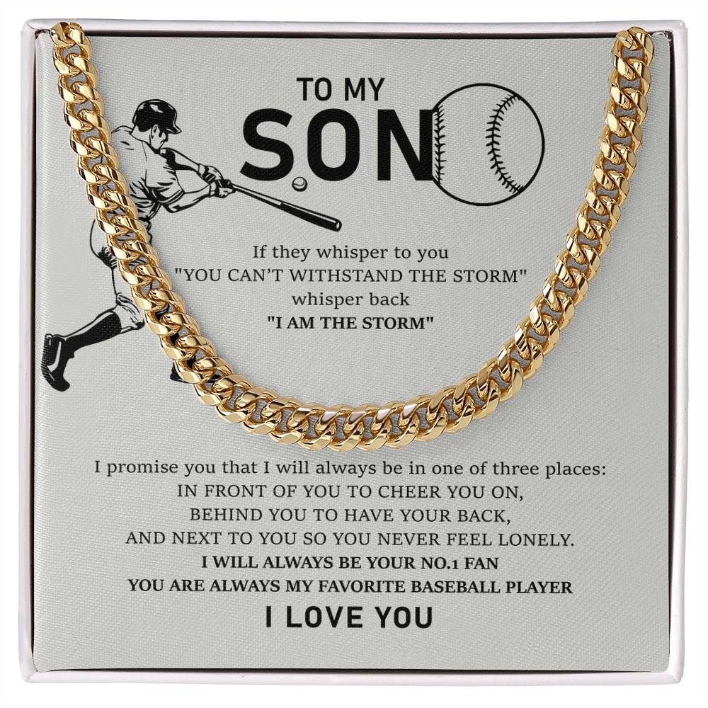 To My Son - I Can Promise to Love You For The Rest of Mine - Necklace