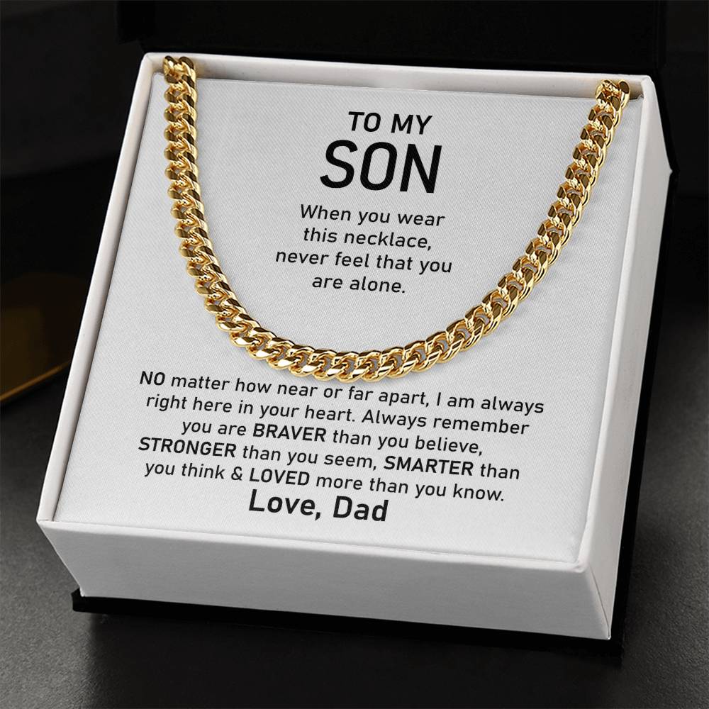 To My Son – Every Moment of My Life Belongs to You – Necklace