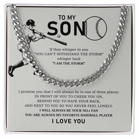 To My Son - I Can Promise to Love You For The Rest of Mine - Necklace