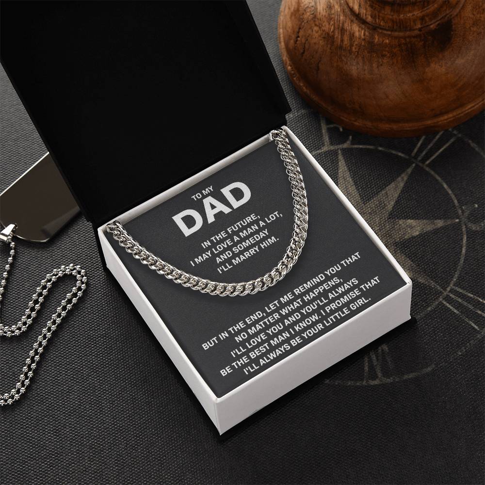 To My Dad - You'll Always Be The Best Man- Necklace