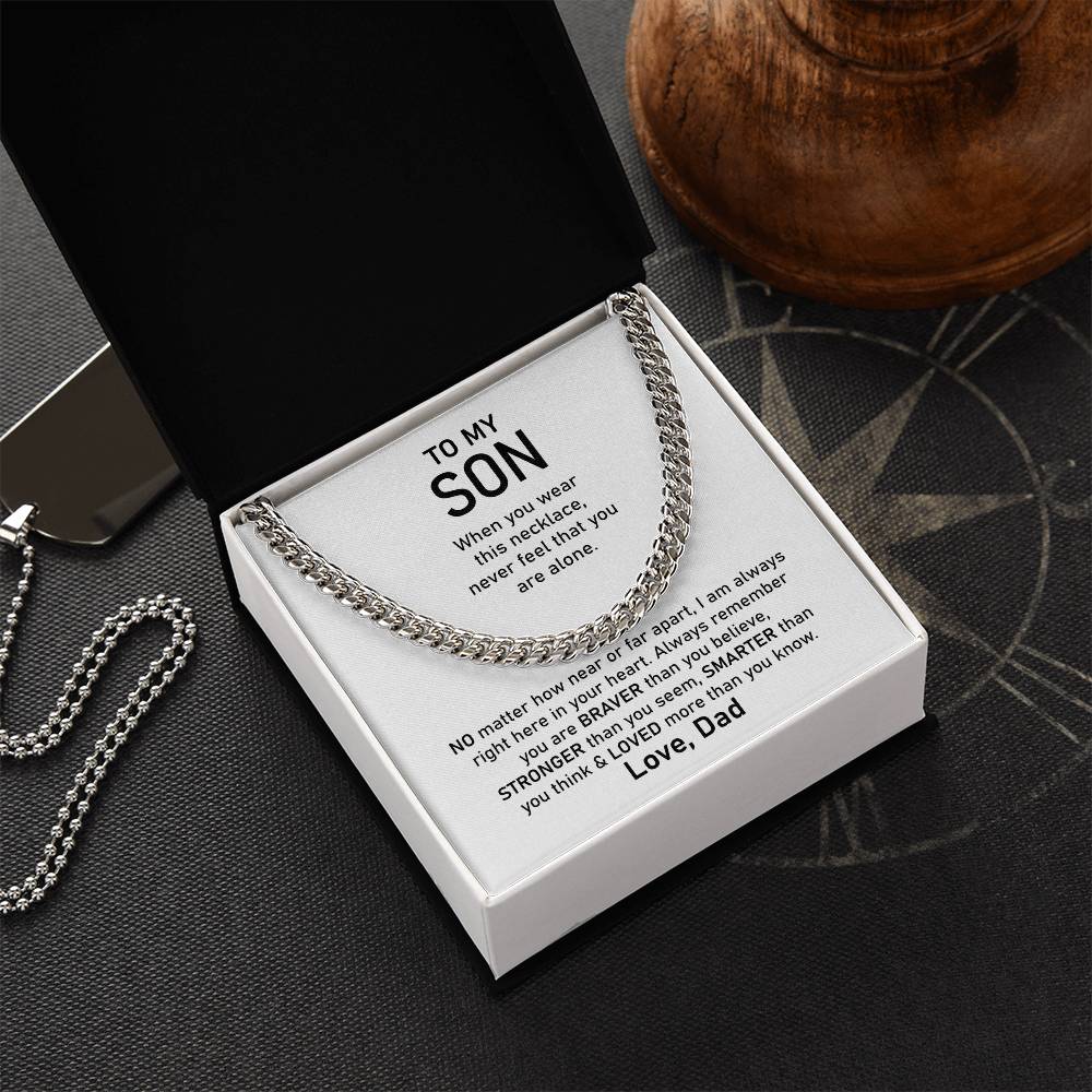 To My Son – Every Moment of My Life Belongs to You – Necklace