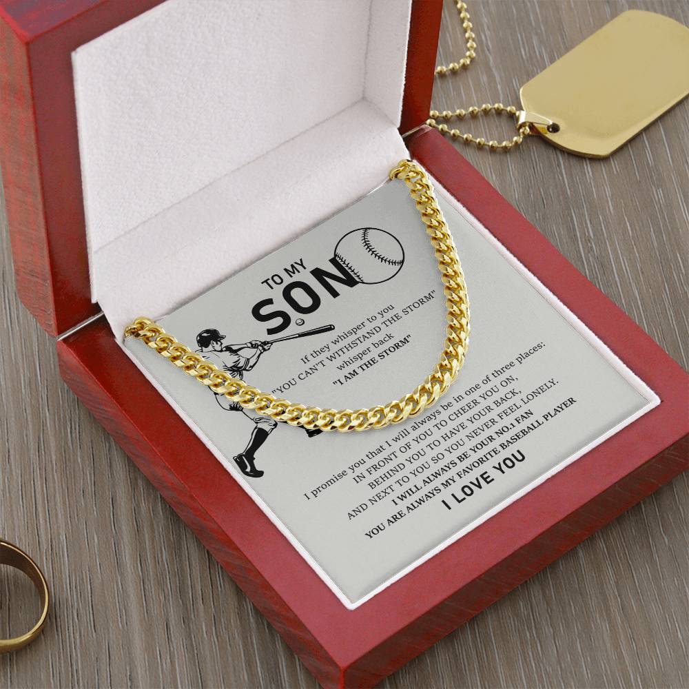 To My Son - I Can Promise to Love You For The Rest of Mine - Necklace