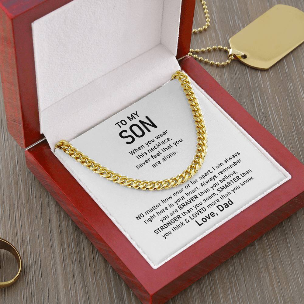To My Son – Every Moment of My Life Belongs to You – Necklace