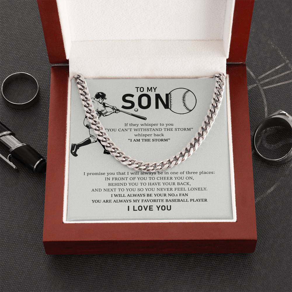 To My Son - I Can Promise to Love You For The Rest of Mine - Necklace