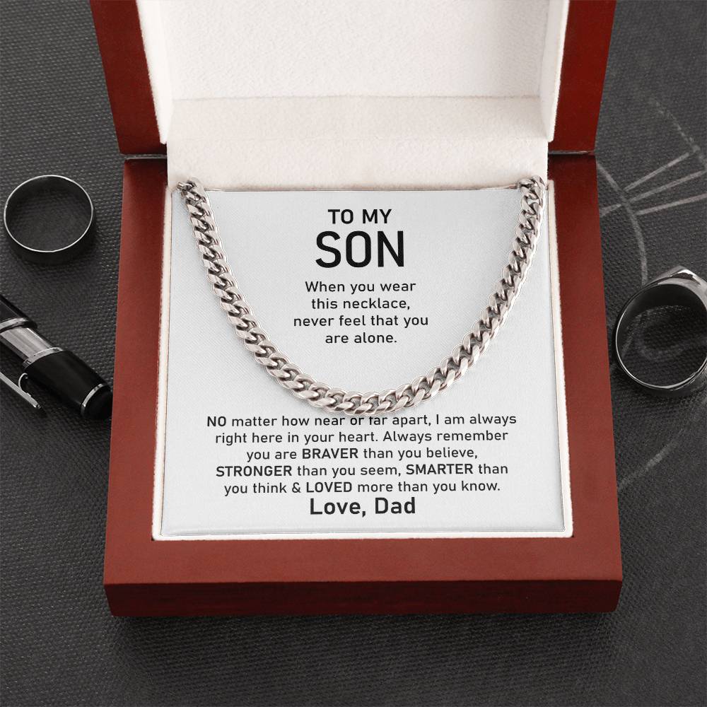 To My Son – Every Moment of My Life Belongs to You – Necklace