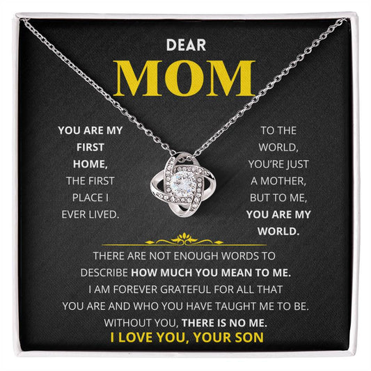 Mom Gift from Son - Mothers Day, Birthday and Holiday Gift for Mom