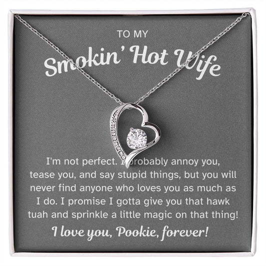 To My Wife -I Love You - Necklace