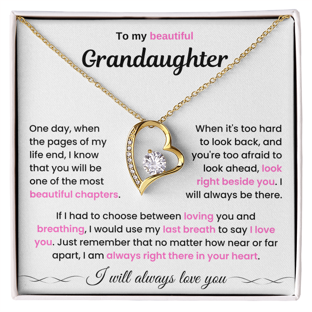 To My Granddaughter Gift Set Flo001
