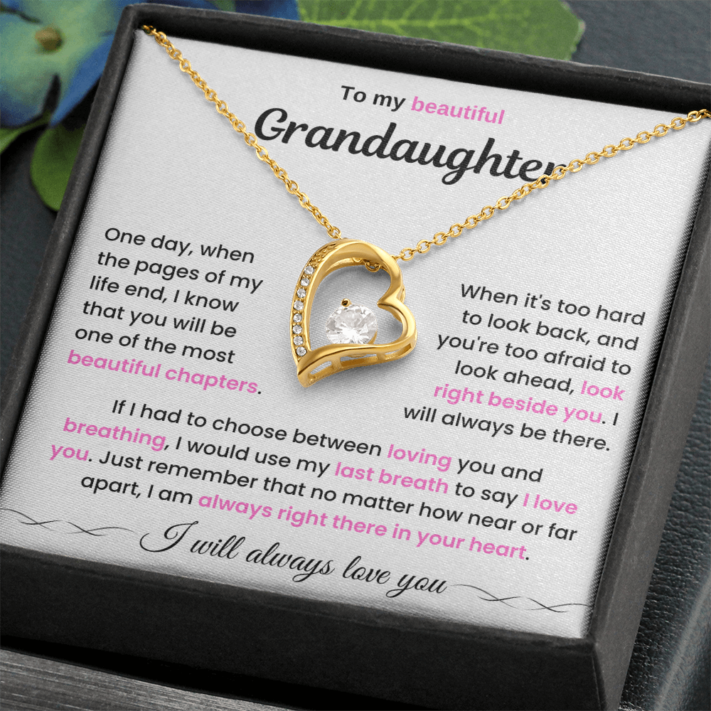To My Granddaughter Gift Set Flo001